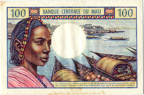 Мали, 100 франков